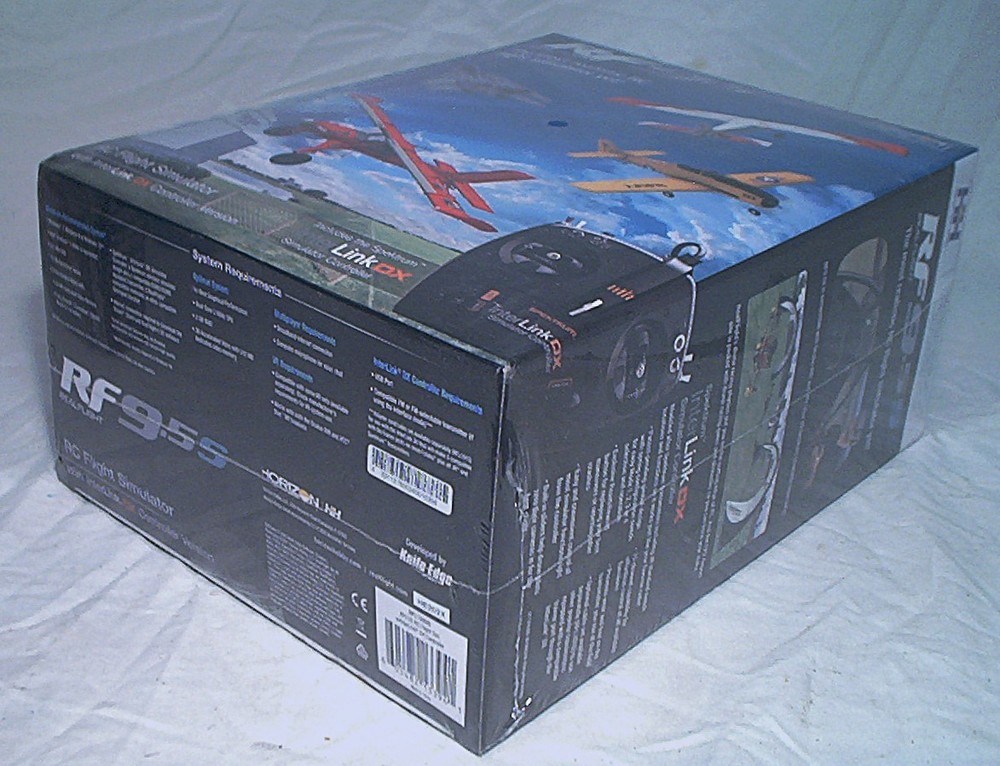 HORIZON REALFLIGHT RF 9.5S RC FLIGHT SIMULATOR W/ INTERLINK CONTROLLER - SEALED