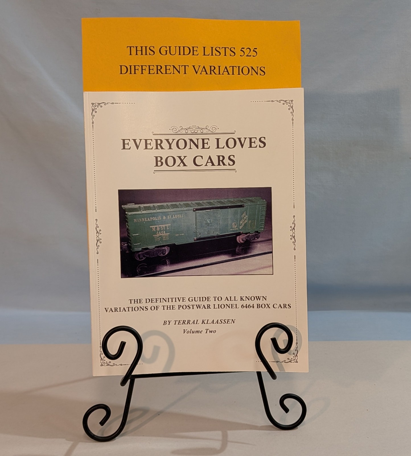 "EVERYONE LOVES BOXCARS"  REFERENCE GUIDE VOL 2 BY TERRAL KLAASSEN .......TK