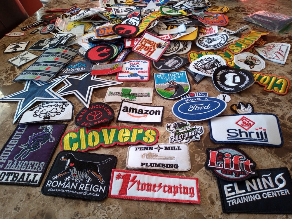 **LOVE IT** Custom Name patch Iron on / Sew on Patch, Fast Shipping