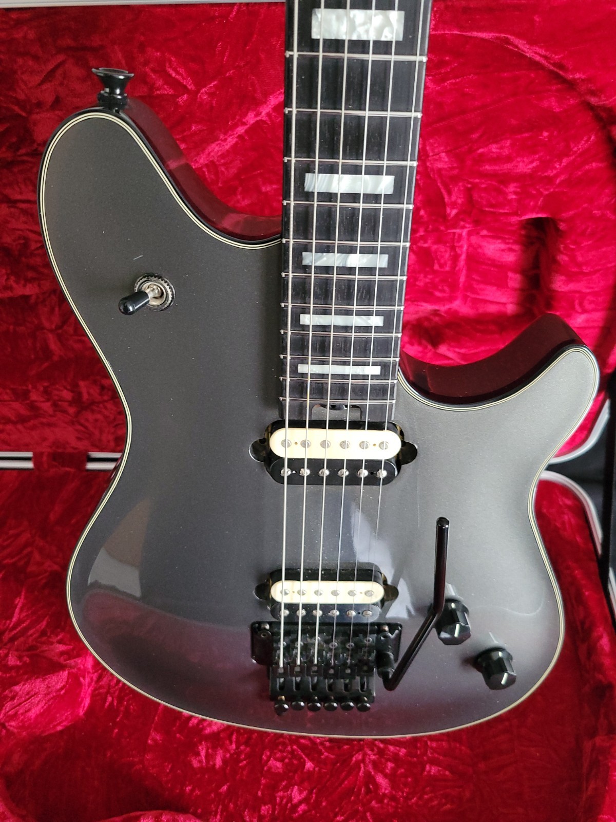 2013 EVH Wolfgang USA Silver, with Case