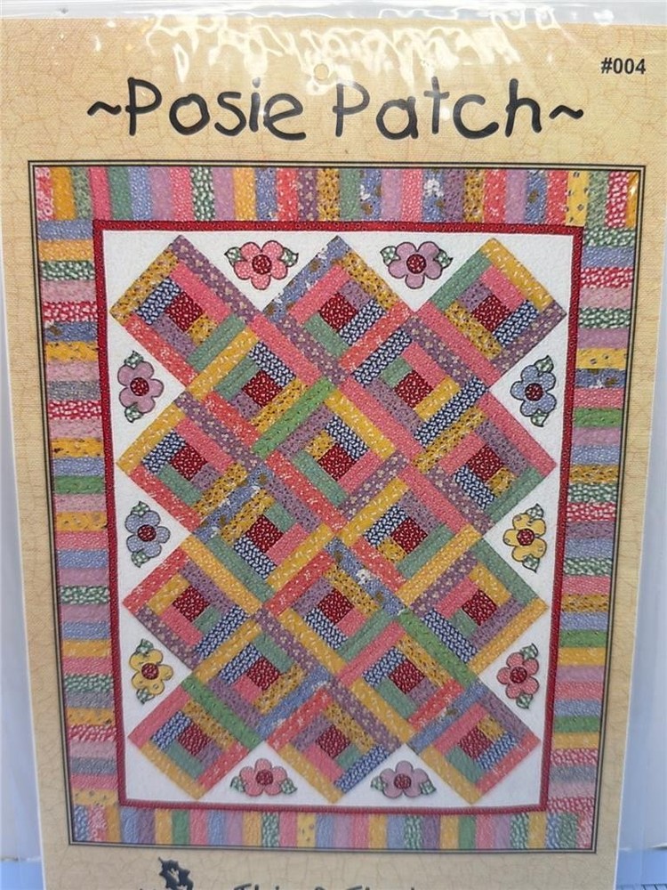 THIS & THAT Quilt Pattern - POSIE PATCH - 60" x 76" - #004