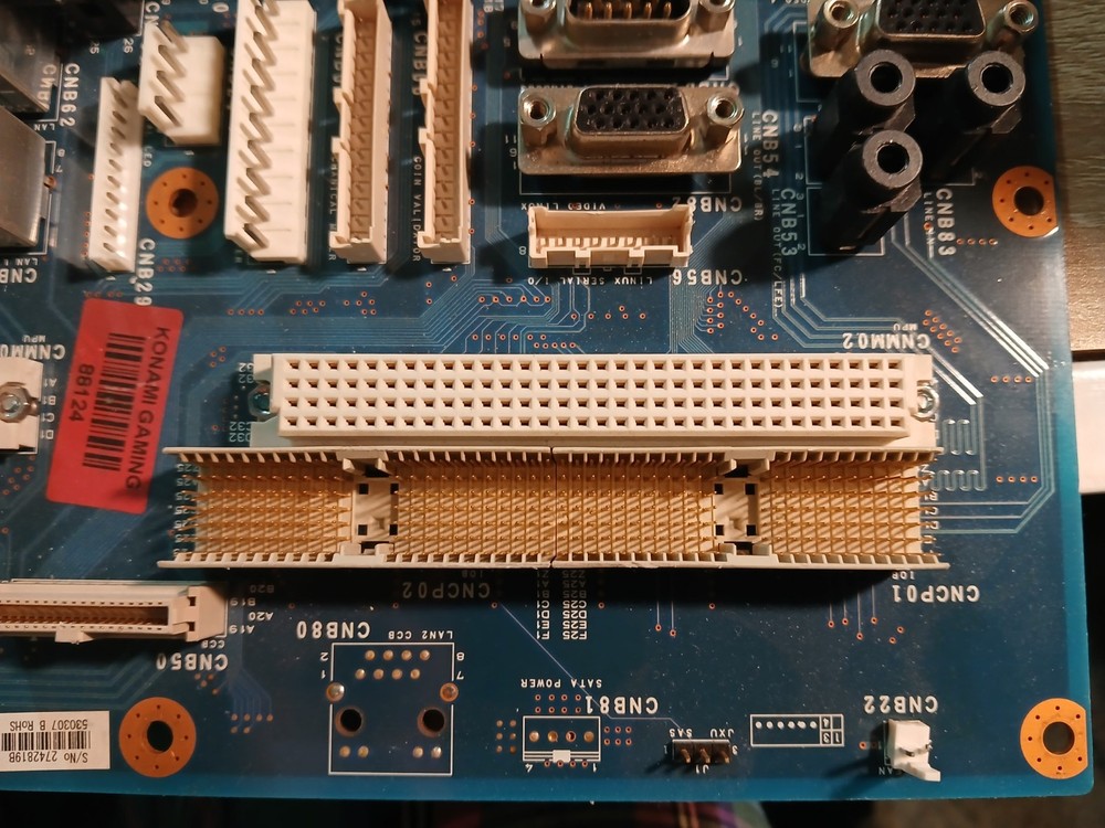 Konami Podium KP3 Backplane