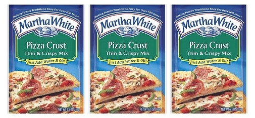 Martha White Pizza Crust Thin & Crispy Mix Bag 3 Pack