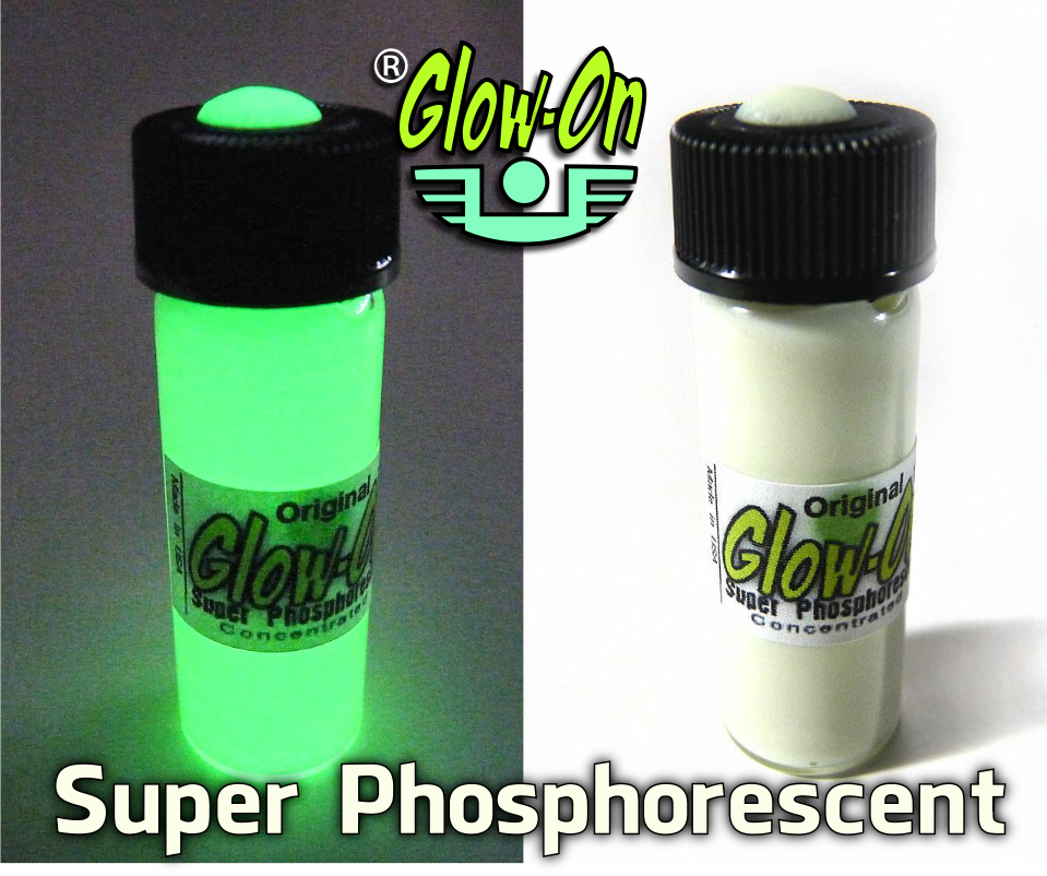 Glow-On ORIGINAL Glow Paint For Gun Sights, Fishing Lures, 4.6 ml Vial, Bright