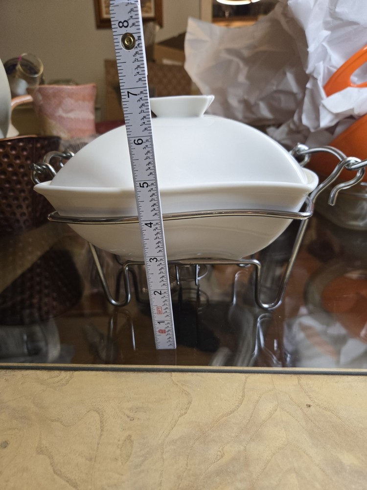 Godinger Covered Chafing Dish With Wire Warming Rack