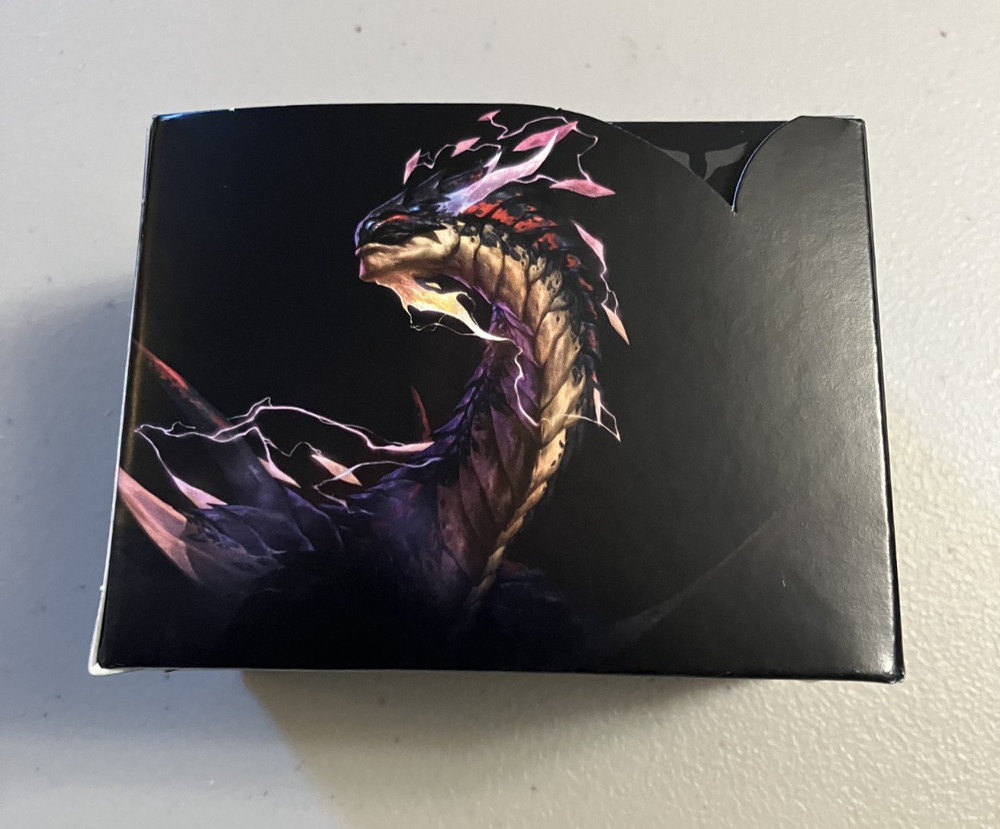 Tarkir Dragonstorm MTG Complete Set EMPTY Commander Deck Box 100+ Card Capacity