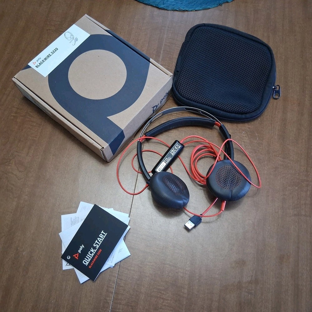 Poly Blackwire 5220 Wired  Headset