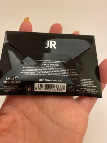 Three Masculinity Jr John Richmond For Men Eau De Toilette Samples