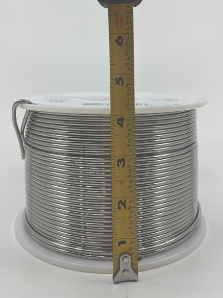50Tin /50 Lead Solder Wire Solid 1/8" 25 lb Spool