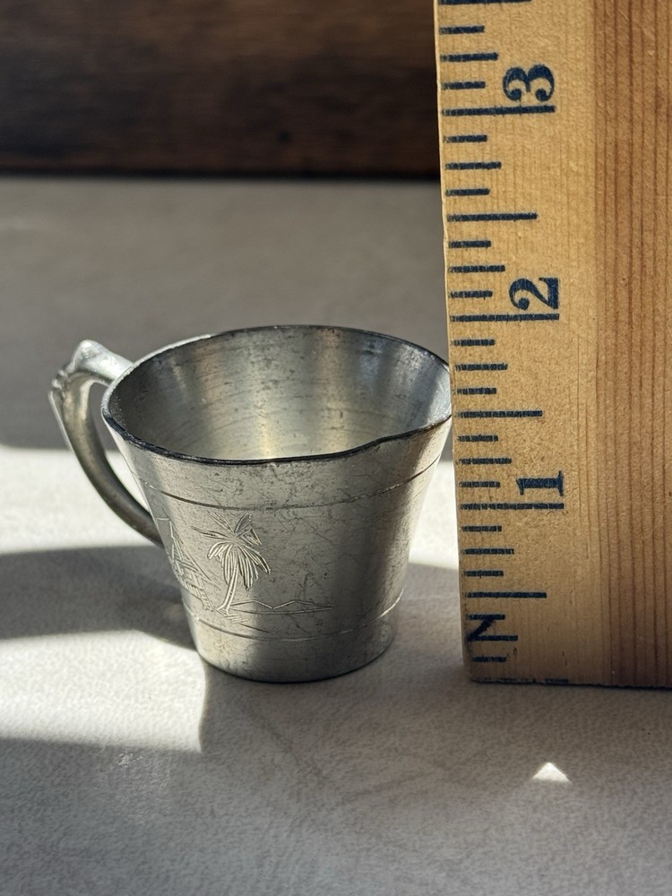 Pewter Cups Small Handled Cups