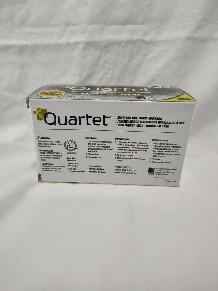 Quartet Dry Erase Markers 12 Chisel