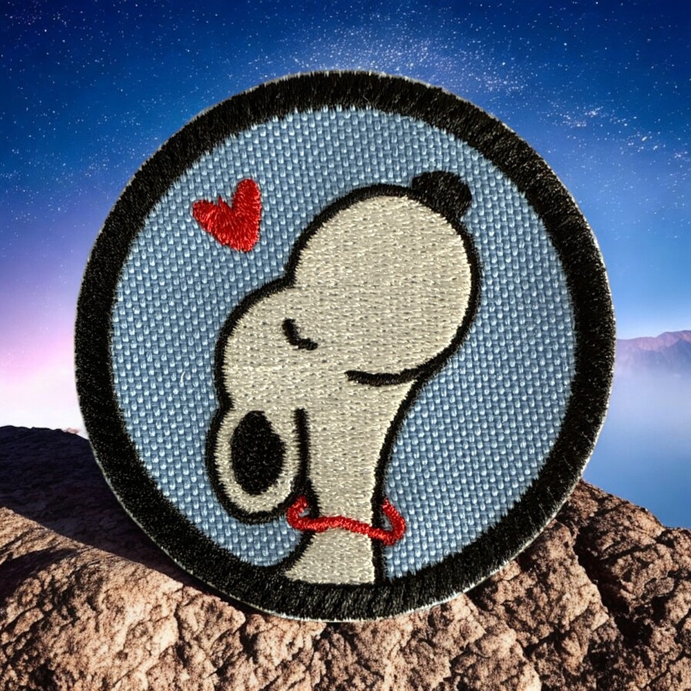 Snoopy Patch 2.51" X 2.50"