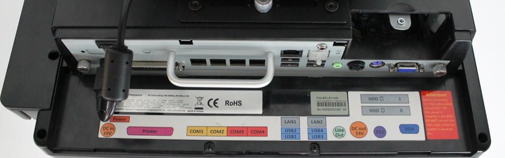 Touch Dynamic Breeze Performance POS System with Card Reader | NO DRIVE | NO OS