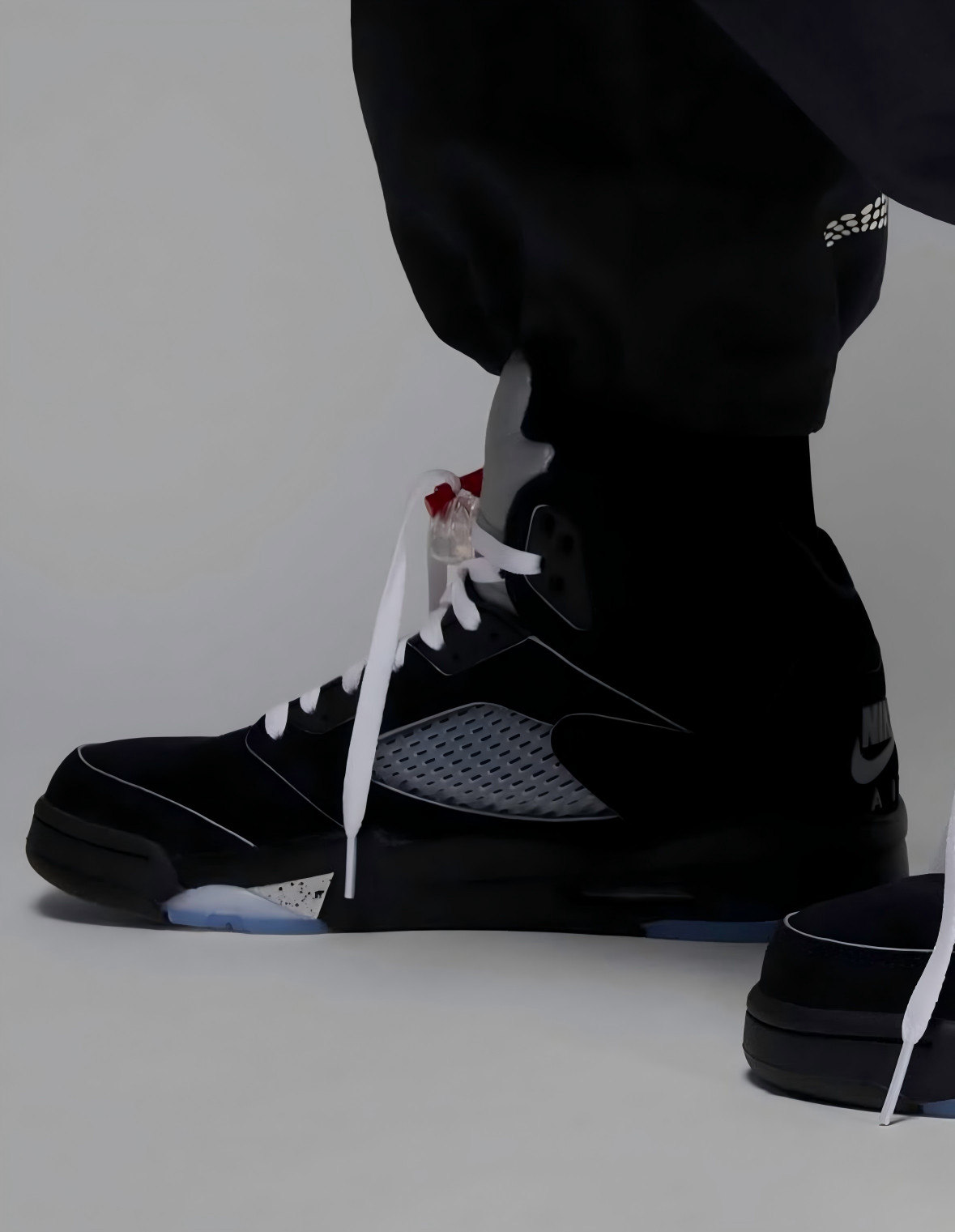 Jordan 5 "BLACK METALLIC REIMAGINED" Men's Basketball Shoes High Top