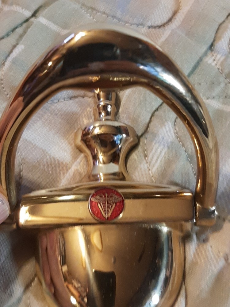 Polished Brass door knocker With LOGO
