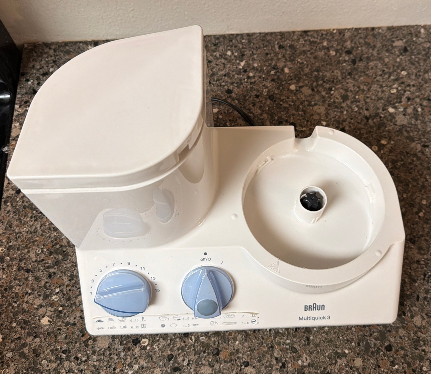 Braun Combimax 650 Food Processor 14 Speed K650 Motor Base Only Great Condition