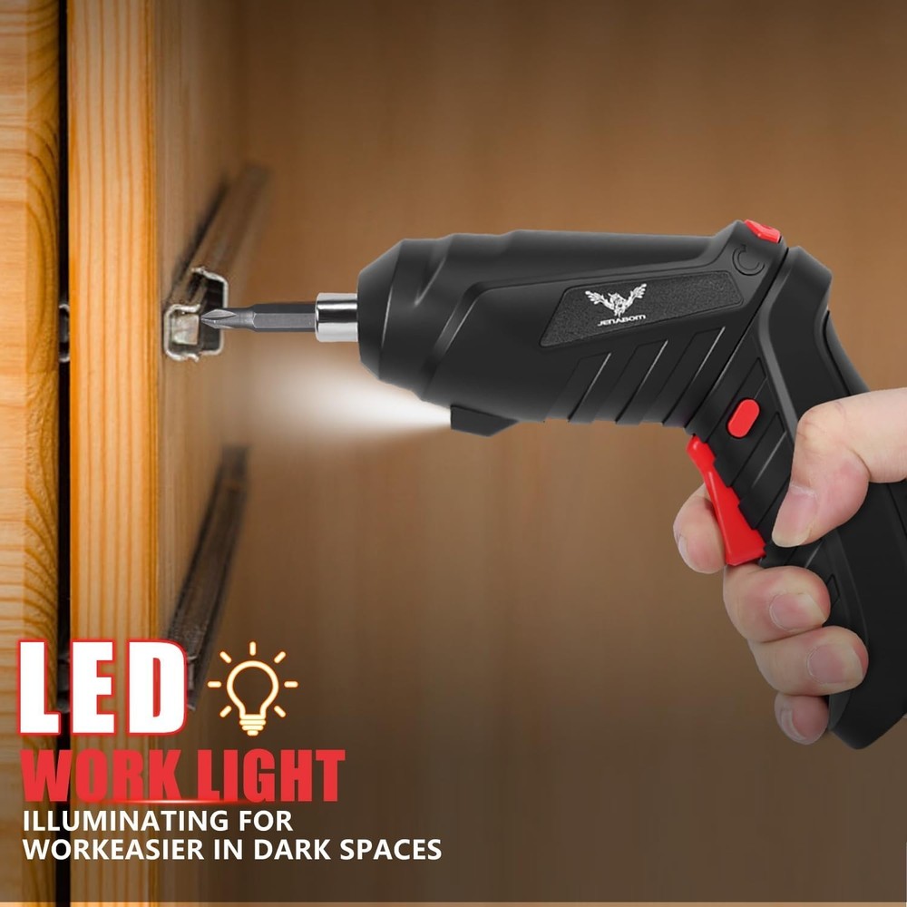 Multi-Functional Cordless 28-in-1 Screwdriver Set with Enhanced Durability