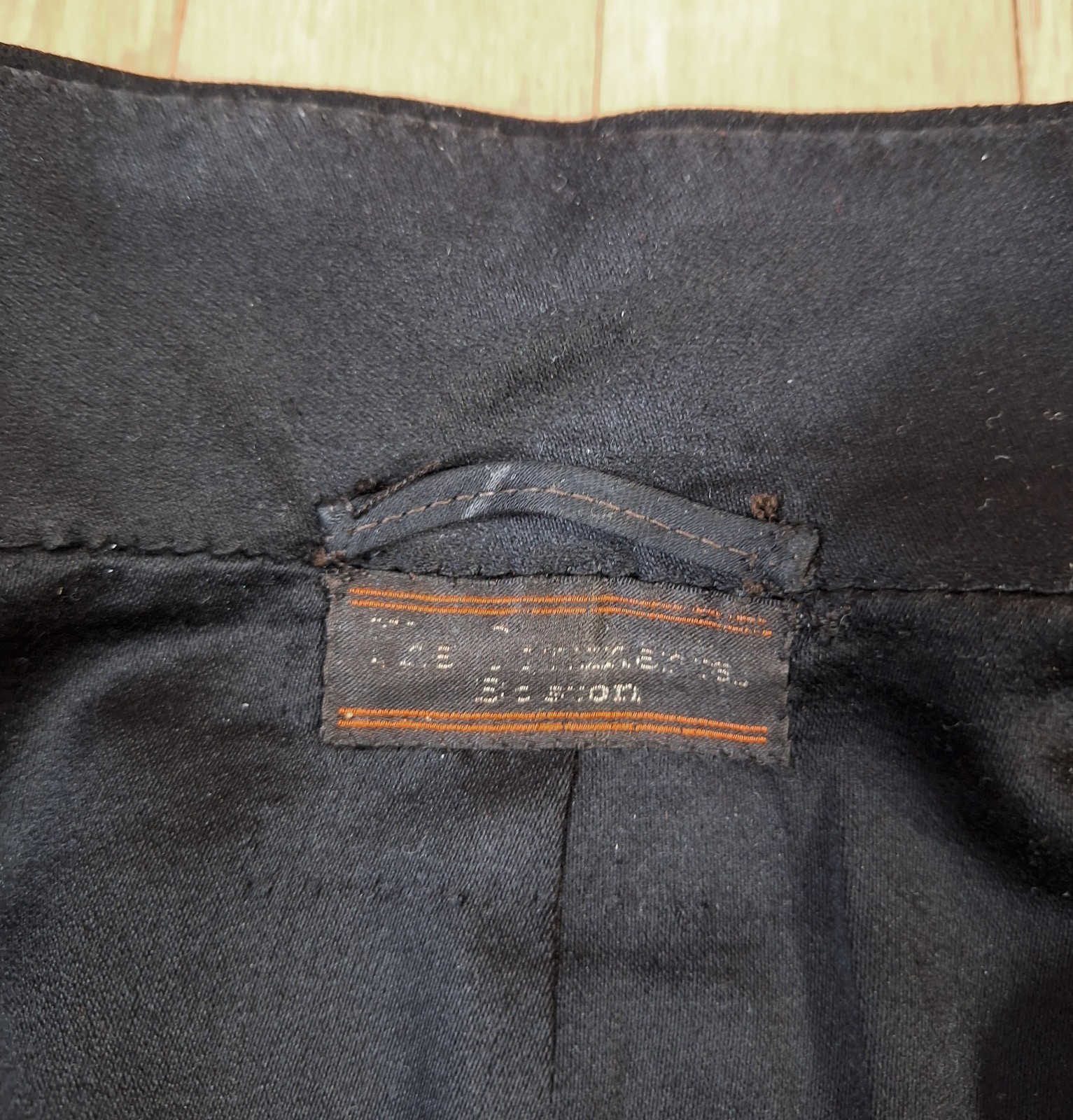 Antique Men's Black Single Breasted Frock Coat 36R S Vtg 1900s Victorian Masonic