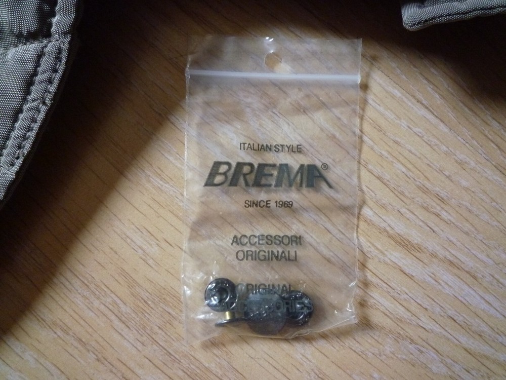 Brema Biker Style Padded Nylon Jacket Size 46