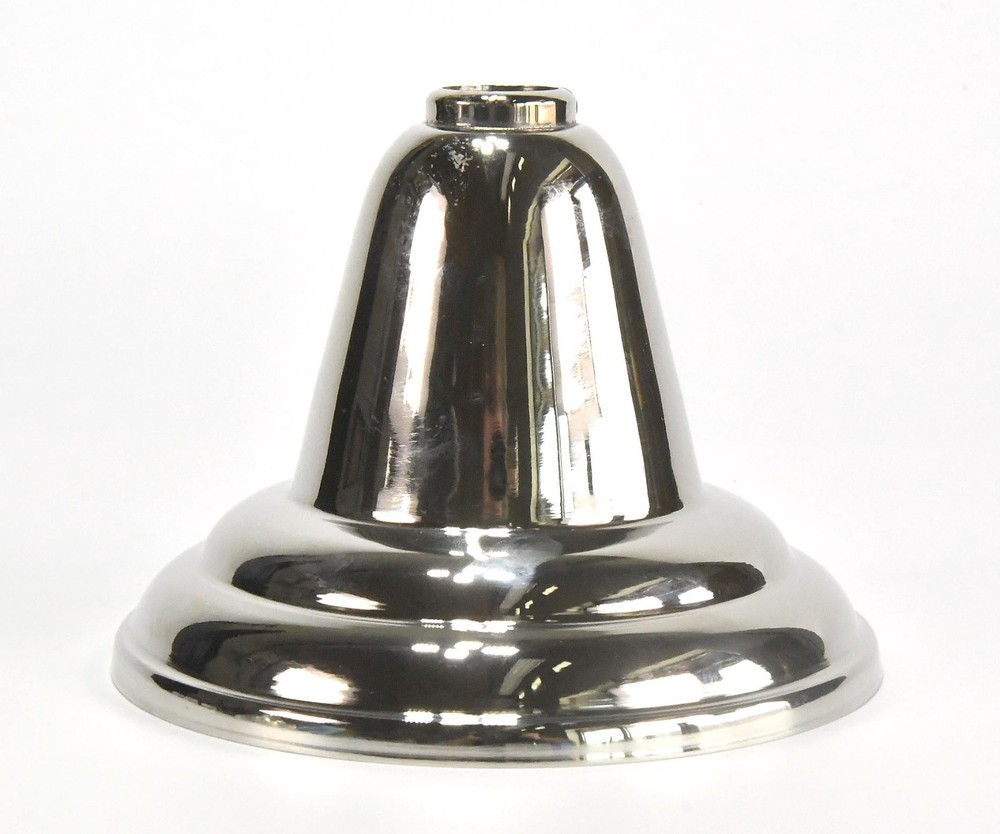 NOS CHROME FINISH CEILING BELL CANOPY