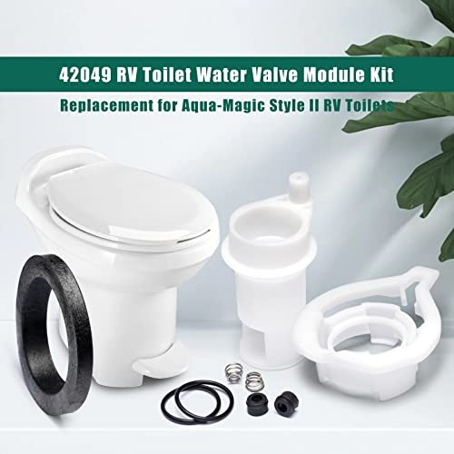 Toilet Water Valve Module Kit Replacement for Thetford RV Trailer Style II