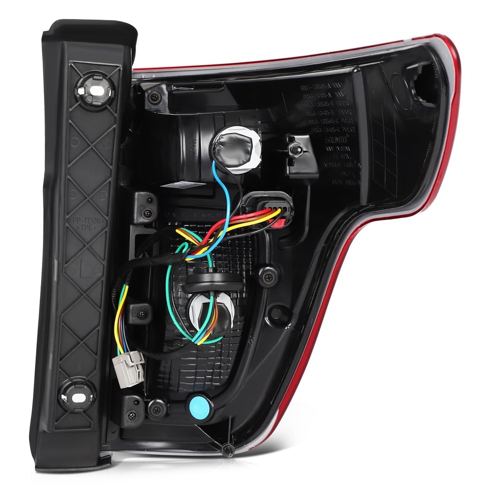 Taillight Assembly Left for Explorer 2011-2015 BB5Z13405C Red Clear