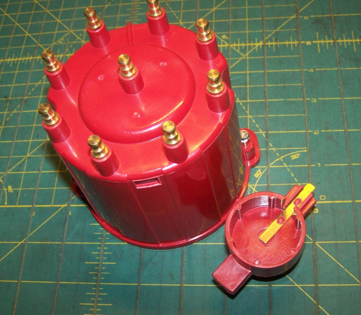 EFI Distributor Cap and Rotor fits 1987-1997 GM 305 350 454 Male Terminals BRASS