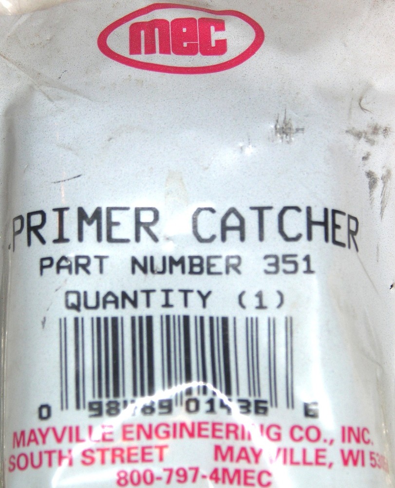 MEC Primer Catch Tray #351 / #100351