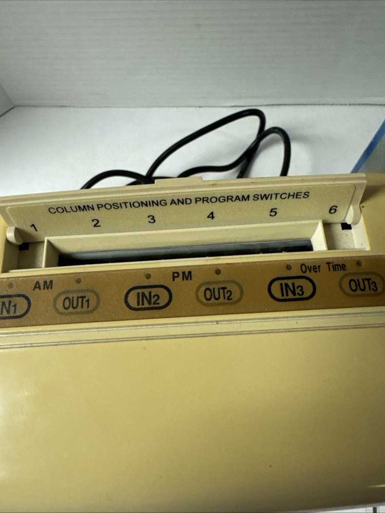 Acroprint ATR120 Vintage Top Loading Time Clock
