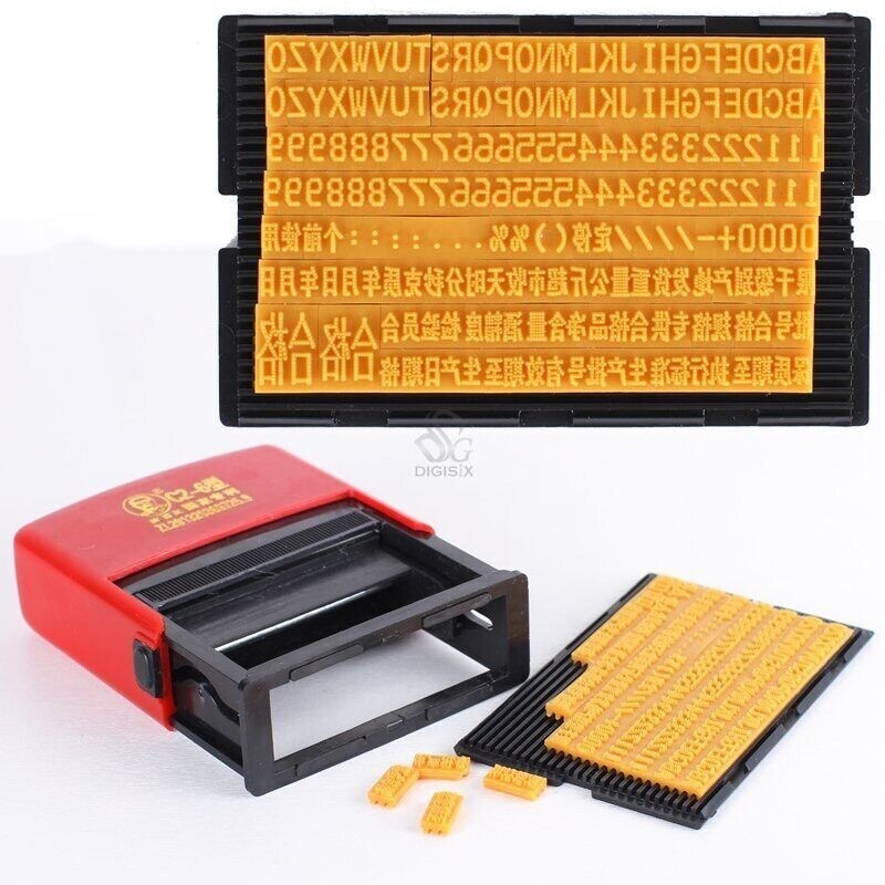 Handheld Coder, Ink Date Printer Date Stamp for Food Plastic Bag Packaging