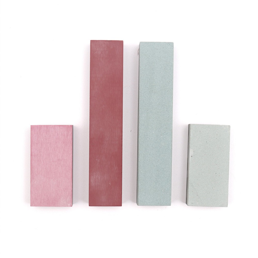 Mini 2 Side Whetstone Knife Gem Sharpener Oil Stone Sharpening Tool 400-3000#