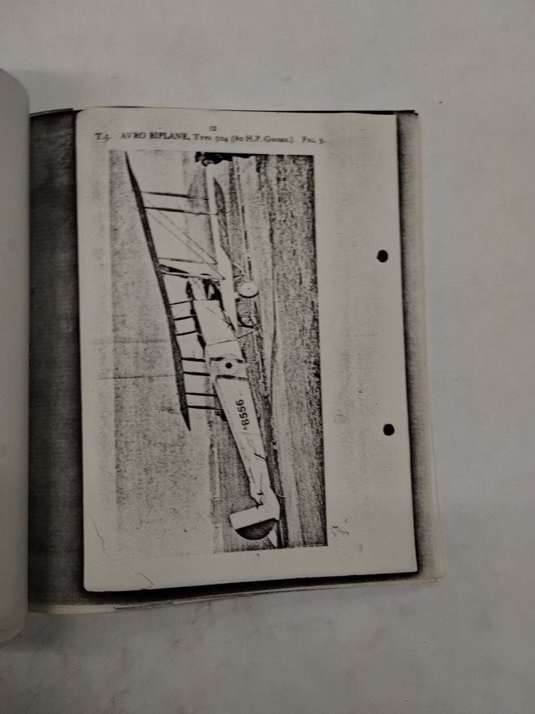 Avro Biplane Type 504 Rigging Notes-Copy