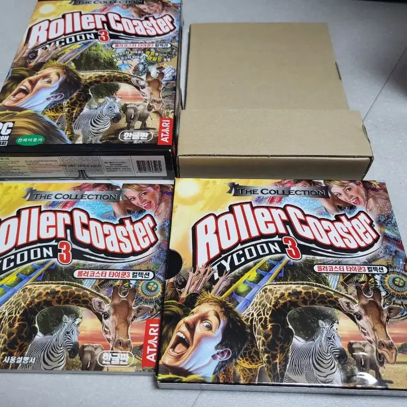 RollerCoaster Tycoon 3 Collection PC Game Rare