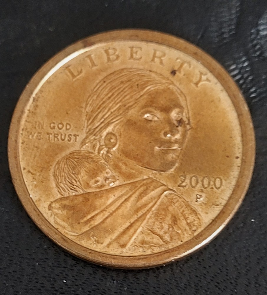 2000 P Sacagawea dollar coin
