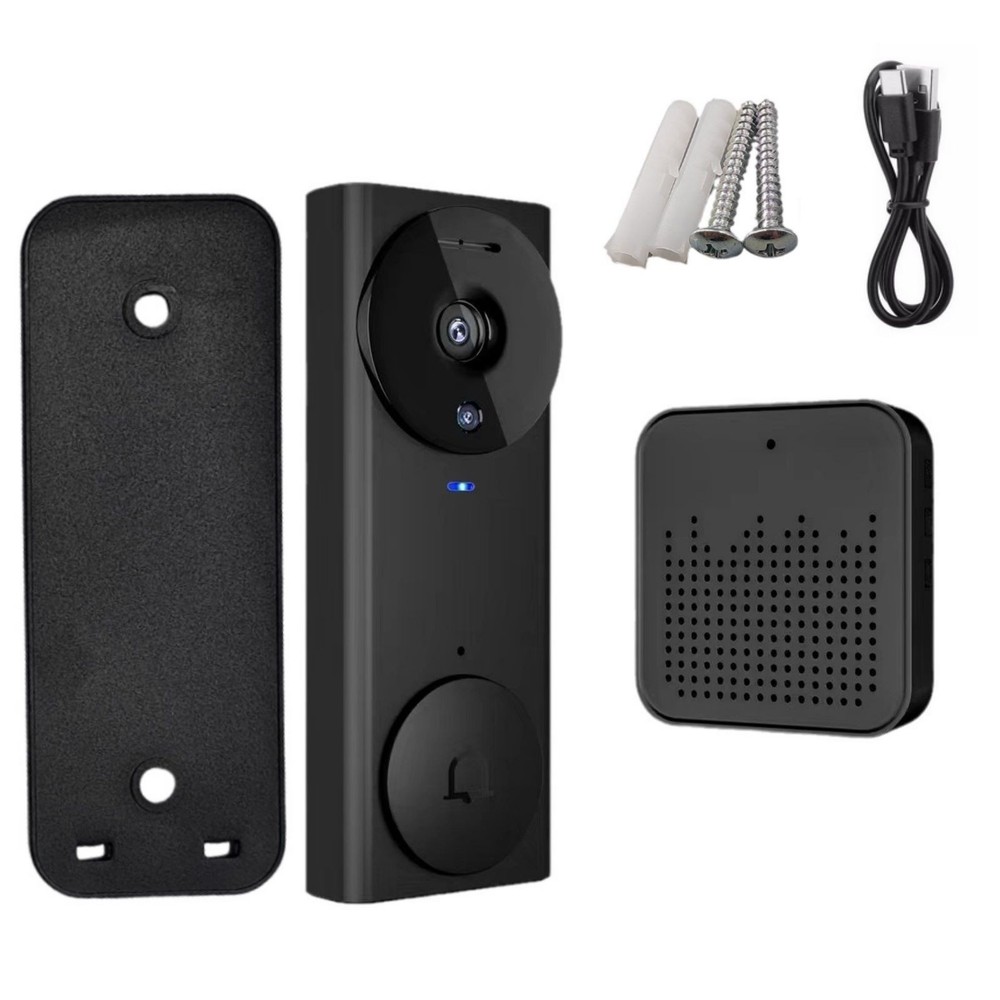 Smart Wireless Doorbell Intercom Video Camera Door Ring Bell For ULooka APP