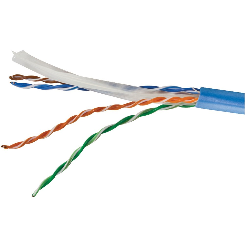 CAT-6 U/UTP Solid Riser CMR Cable 1000 Ft