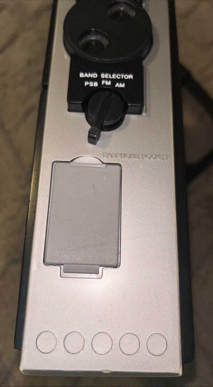 Sony ICF-5500w Three Band Receiver Partially Works For Parts