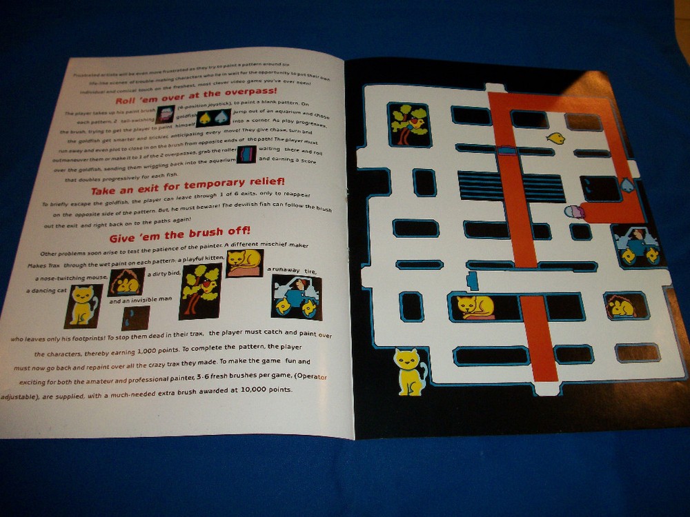 MAKE TRAX Video Arcade Game Sales Flyer LARGE VERSION Magazine Insert Brochure