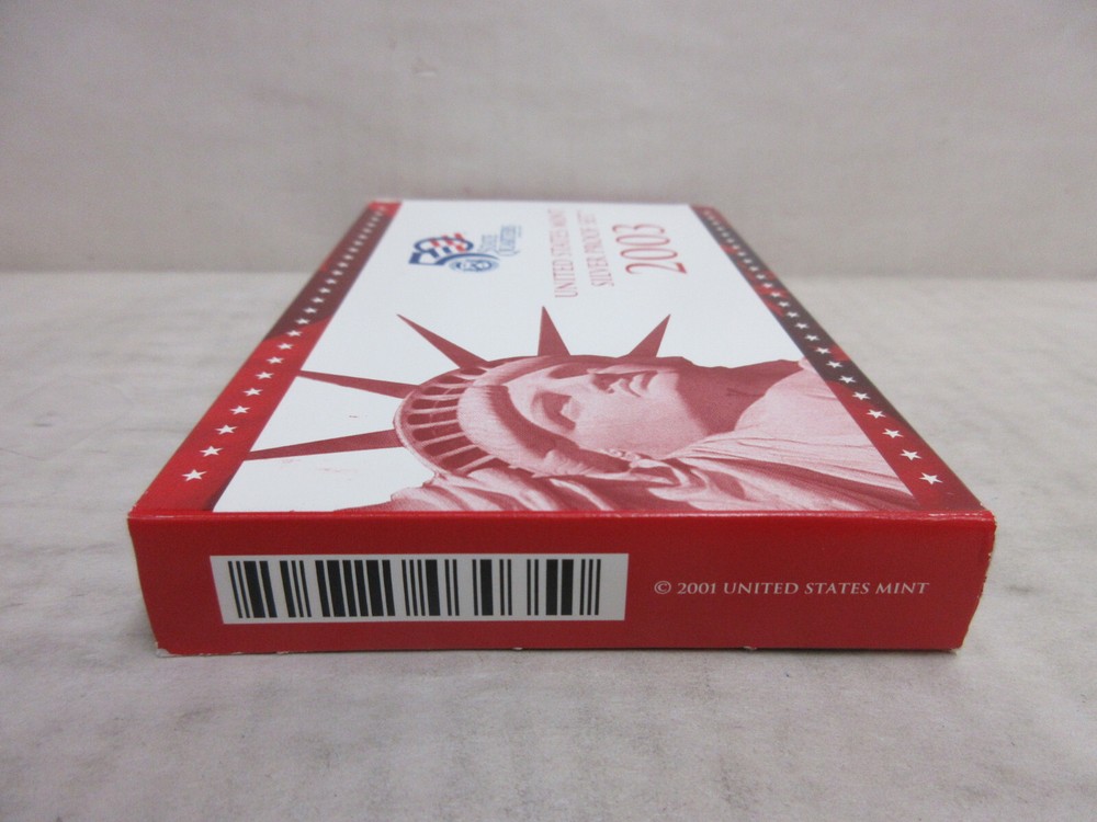 EMPTY PACKAGING Box Lenses & COA for 2003 United States Mint Silver Proof Set