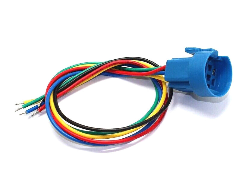 LED ON/OFF Stainless Steel Push Button Panel Mount Switch w/Harness