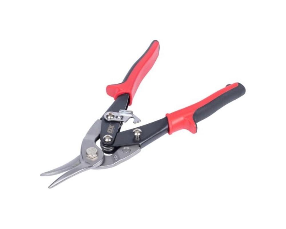 Ox Tools Pro Series Aviation Snips with Holster - Left Cut