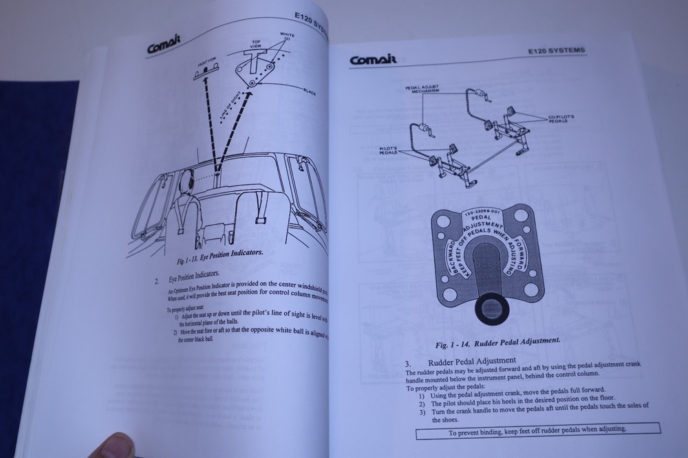 Comair EMB-120 Aircraft Ground Training & Study Questions Pilot Aviation