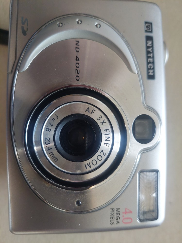 Nytech ND-4020 4.0MP Compact Digital Camera Silver Tested