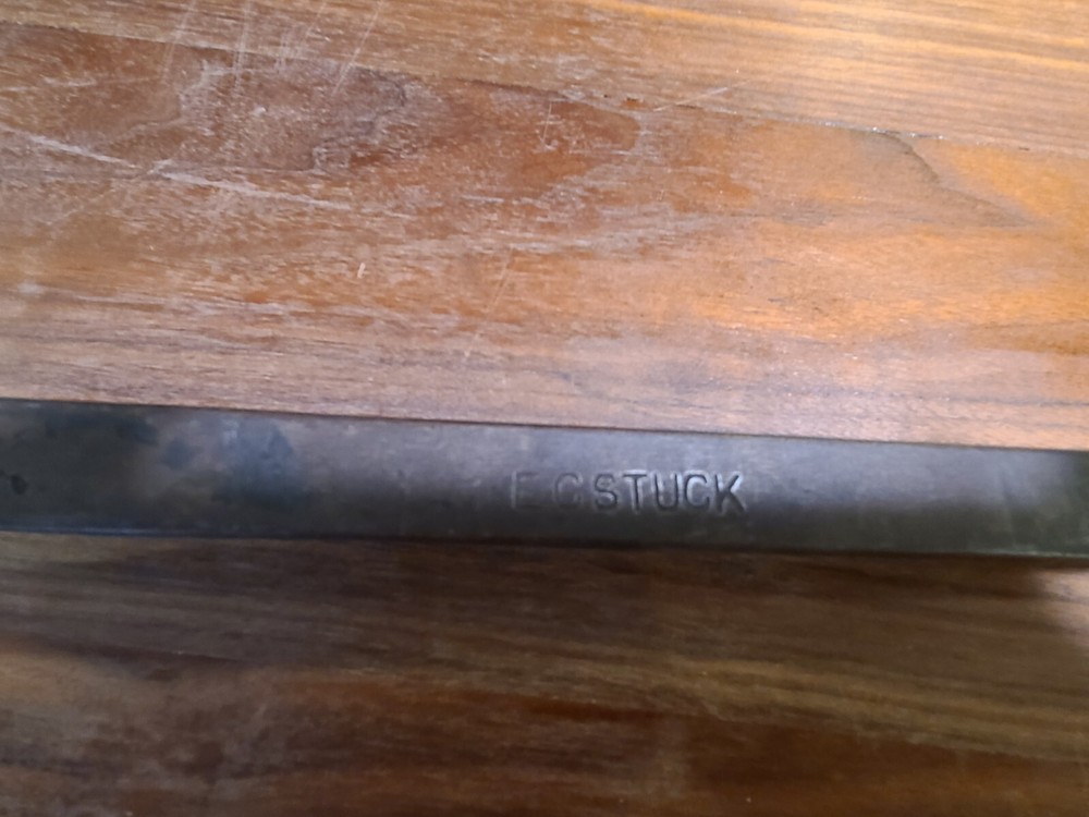 Blacksmith Campfire Fireplace Fork Barbecue Marshmellow Wrought Iron E C Stuck