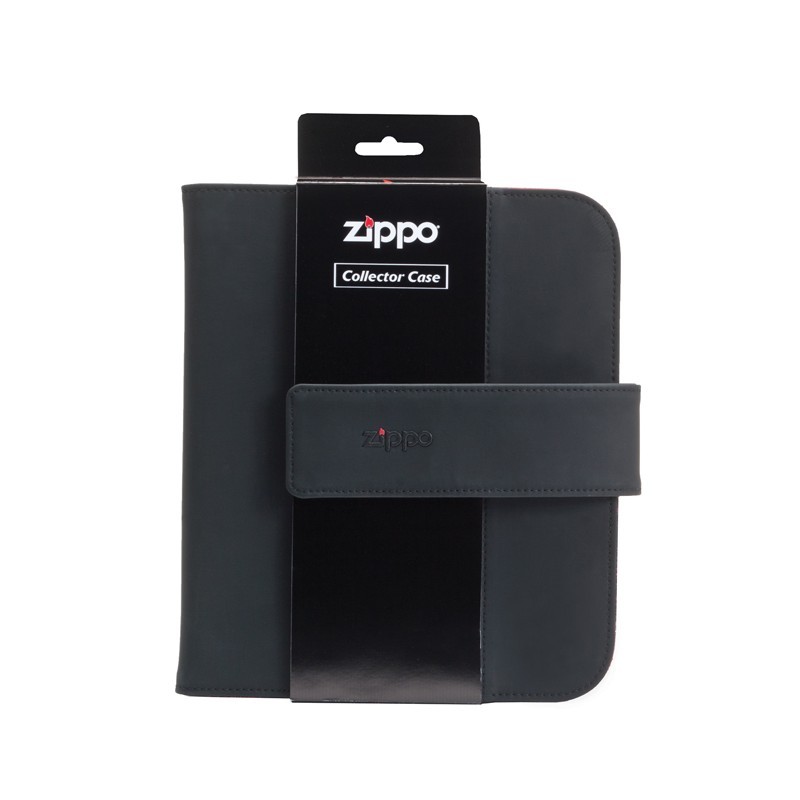 Zippo Lighter Collector's Case, Display Pouch, Black, 142653 , New