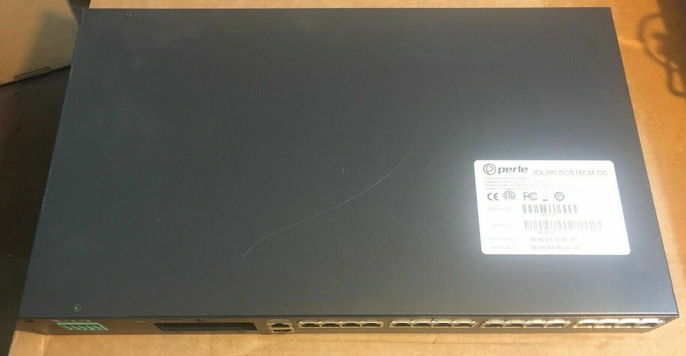Perle IOLAN SCS16CM DC Console Server 04031470