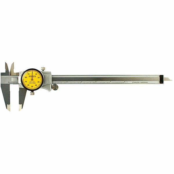 Asimeto 304-08-5 8" Extra Smooth Calibrated Dial Caliper