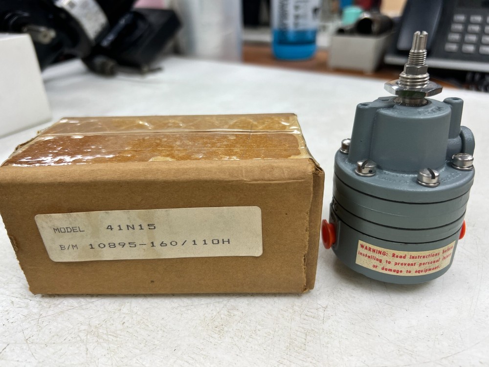 👀 NEW MOORE NULLMATIC 1/8" PRESSURE REGULATOR 41N15