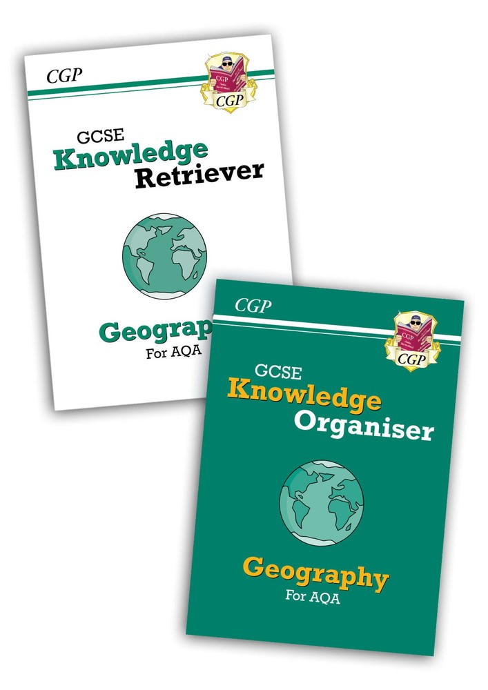 CGP GCSE Geography AQA Knowledge Organiser & Retriever Bundle