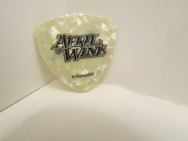 APRIL WINE Myles Goodwin Tour Concert PEARL GUITAR PICK